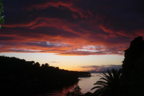 Sunset by the sea